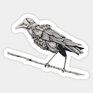 Plague Doctor Raven Sticker